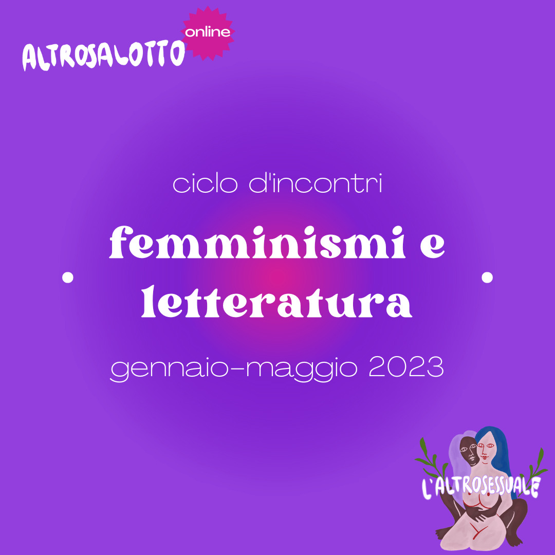 Altrosalotto online 2023: femminismi e letteratura